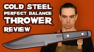 Product Review Cold Steel Perfect Balance Thrower Throwing Knife