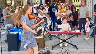 You Say - Lauren Daigle 6 Year Old Leo & Karolina Protsenko - Violin Cover