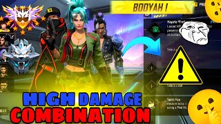 Free Fire Mein High Damage Kaise Den2025 High Damage Character Skill Combination