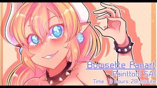 Bowsette - Speedpaint