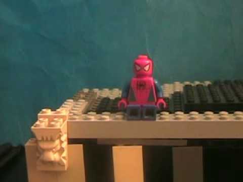 spiderman 3 movie cover. a lego spider-man 3 movie