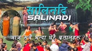 Sali Nadi Salinadi Mela Salinadi Holi Bath Shree Shwosthani Barta Women Holybath Sosthani