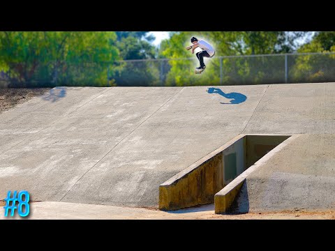 HUGE STREET MEGA RAMP IN LOS ANGELES? ROAD TRIP EP. 8