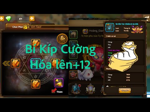 Gun Gun Mobile| Bí Kíp Cường Hóa Vũ Khí +12 Của- Giang K