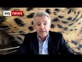 Michael O'Leary: 'Branson can bail himself out' during corona...