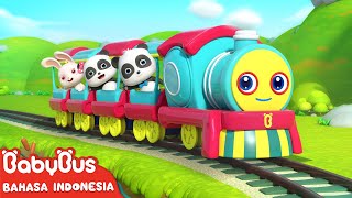 Keteta Kecil Jalan & Nyanyi Lagu Bahagia 🚆| Lagu Anak-anak | BabyBus Bahasa Indonesia
