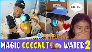 Pt2 Horrible Singer Uses Magic Coconut & This Happened Angel Voice Omegle Singing Reaction