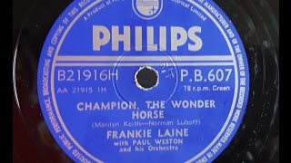 Watch Frankie Laine Champion The Wonder Horse video