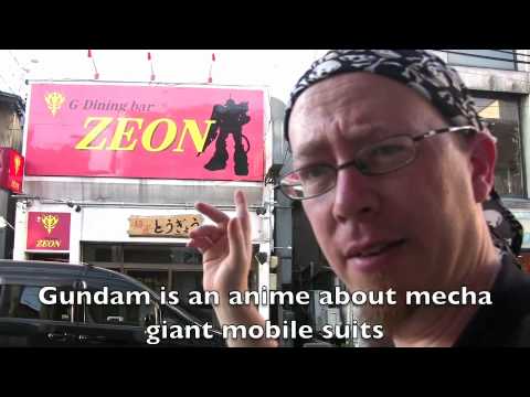  I came across a Gundam-theme restaurant called G-Dining Bar Zeon.