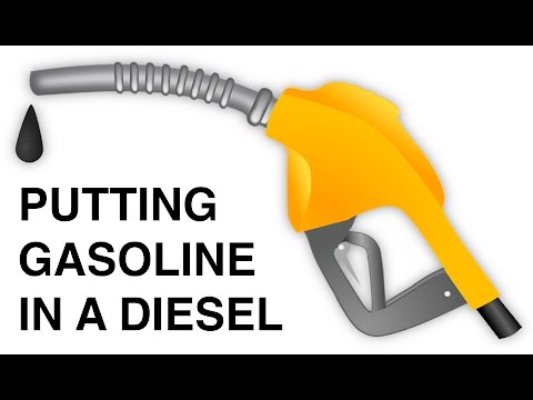 Putting Gasoline In A Diesel Car - What Happens?