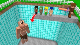 IF YOU DIE, YOU FALL INTO THE HILLING PIT! 😱 - Minecraft