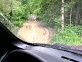 girl in the mud on the car girl in the mud on the car