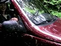 girl in the mud on the car girl in the mud on the car