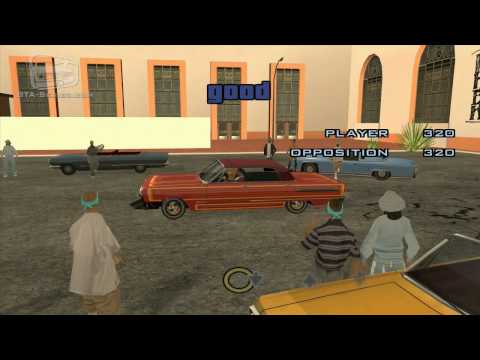 Grand Theft Auto San Andreas Lowrider Challenge Walkthrough Video in High