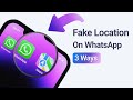 How to Send Fake Location on WhatsApp | Live Location Supported 2024