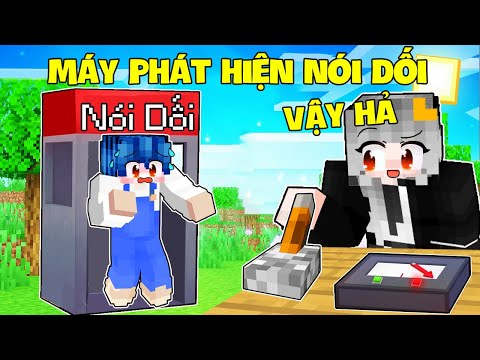 SAMMY THỬ THÁCH 24H DÙNG MÁY PHÁT HIỆN NÓI DỐI KIỂM TRA TẤT CẢ THÀNH VIÊN LÀNG HERO TEAM MINECRAFT