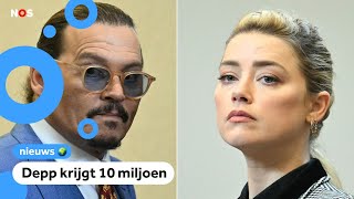 Rechtszaak ex-geliefden Johnny Depp en Amber Heard afgelopen