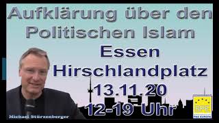Essen Bestätigt Bpe Herbst Tour Mit Michael Stürzenberger