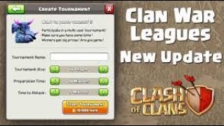 NEW WAR LEAGUES COMING TO CLASH OF CLANS! - NEW UPDATE INFORMATION HERE 2018 | BY GAMING TARUN 😍