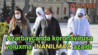 Azərbaycanda Koronavirusa Yoluxma İnanilmaz Azaldi