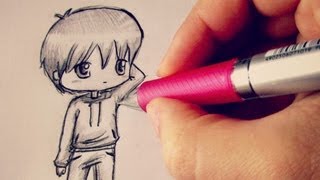 ?Chibi Boy Tutorial / Come disegnare un personaggio chibi?