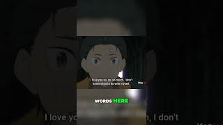 The Power Of A Single Kiss Re Zero