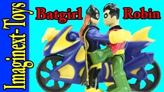Marie Holbrook Cars Imaginext Batman - Robin Saves Batgirl & Cycle - By Imaginext-Toys