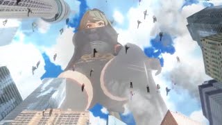 Giantess Growth City Destruction
