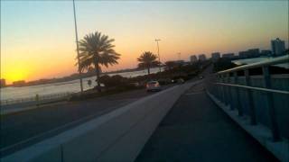 Clearwater Memorial Causeway Bridge - on a bike