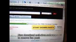 Removing Vista Antivirus Pro Fake Anti-virus program Malware