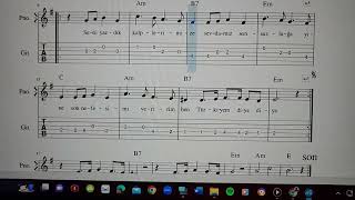 Feda-Türkiyem Gitar Tab-Akor