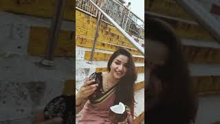 Nithya Ram Temple Visit Video . Nandini Serial Actress.