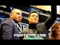 MIGUEL COTTO VS. SERGIO MARTINEZ FACE-OFF IN NEW YORK