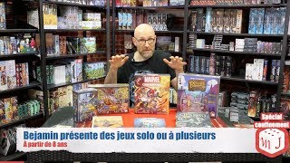 Benjamin présente les Jeux solo ou à plusieurs