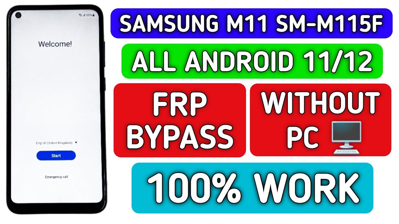 Samsung M11 (SM-M115F) frp bypass without pc. Android Samsung M11 (SM-M115F) frp bypass without pc. Android