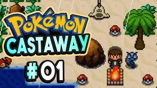 Pokemon Castaway Part 1 - WE'RE GOING DOWN!!! Pokemon Fan Game Gameplay Walkthrough