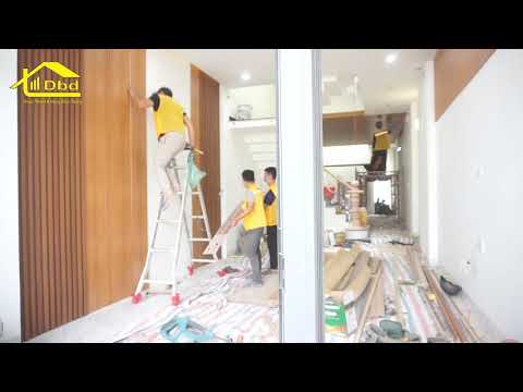 Thi công trần, vách gỗ nhựa Việt Ý SC32, SN23, ST23 | Cty Đại Bảo Đan