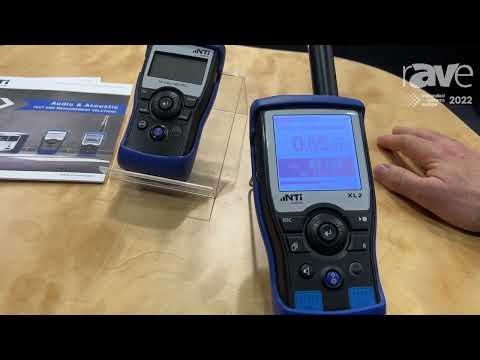 ISE 2022: NTi Audio Shows XL2 Audio and Acoustic Analyzer for Testing Audio/Speech Intelligibility