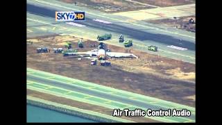 Raw Video Air Traffic Control Audio from Asiana Flight 214 Crash at SFO