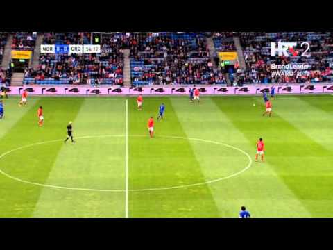 međunarodna prijateljska utakmica norveška - hrvatska 02.06.2012 ...