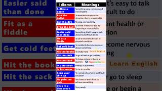 15 American Idioms With Their Meanings - A To Z List Of Idioms