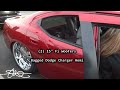 Bagged Dodge Charger Hemi - 2 Fi Car Audio 15's in the Trunk - No Rattle!