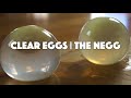 DIY CLEAR EGG & The Negg - egg peeler test | Raindrop Egg