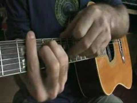 Carlos Vamos plays "Little Wing" acoustic tapping version HENDRIX