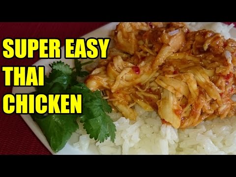 VIDEO : slow cooker thai chicken recipe | episode 33 - so you are on the go and need to come up with an easy dinner idea that you don't have to stand over and nurse? well this is it! this ...