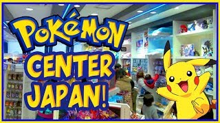 Pokemon Heaven! HUGE Pokemon Center in Japan Vlog