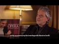 Andrea Bocelli - CHE GELIDA MANINA - La Bohème (Commentary)