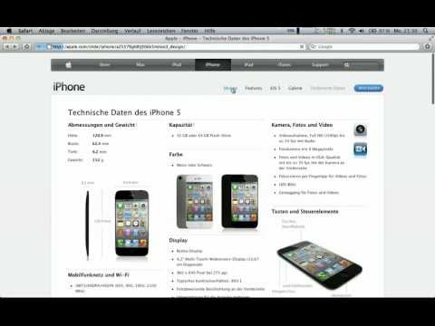 アメリカのアップルストアで  iPhone5用のページが発見される！？