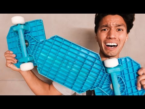 THE ALL DIMENSIONAL SKATEBOARD?!  Most Confusing "Skateboard" On Earth