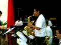 Simón Bolívar Big Band Jazz The Flintstones, en el liceo Luis Ezpelosin